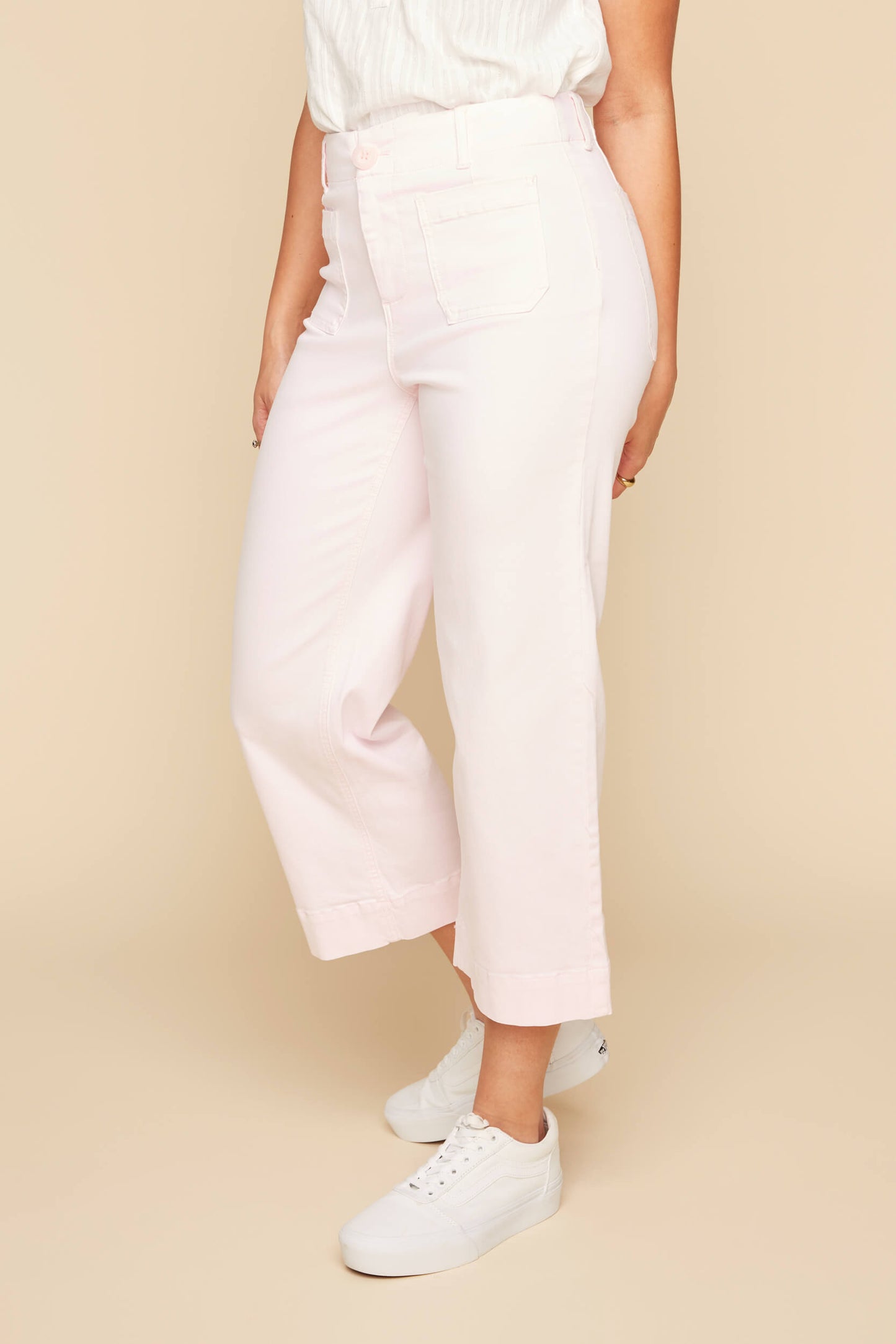 Crop Straight Leg Pant