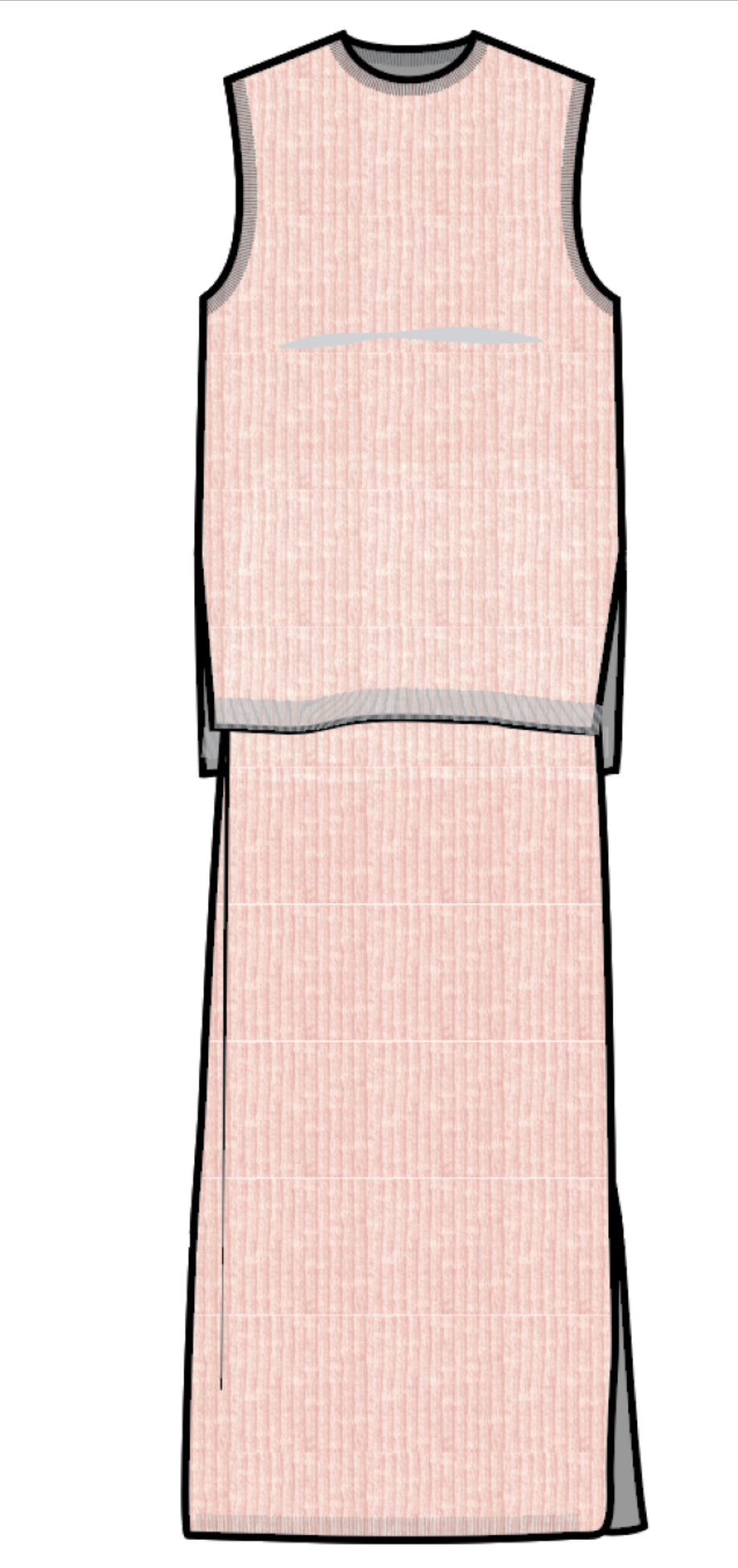 Addison Tank Twofer Sweater Dress
