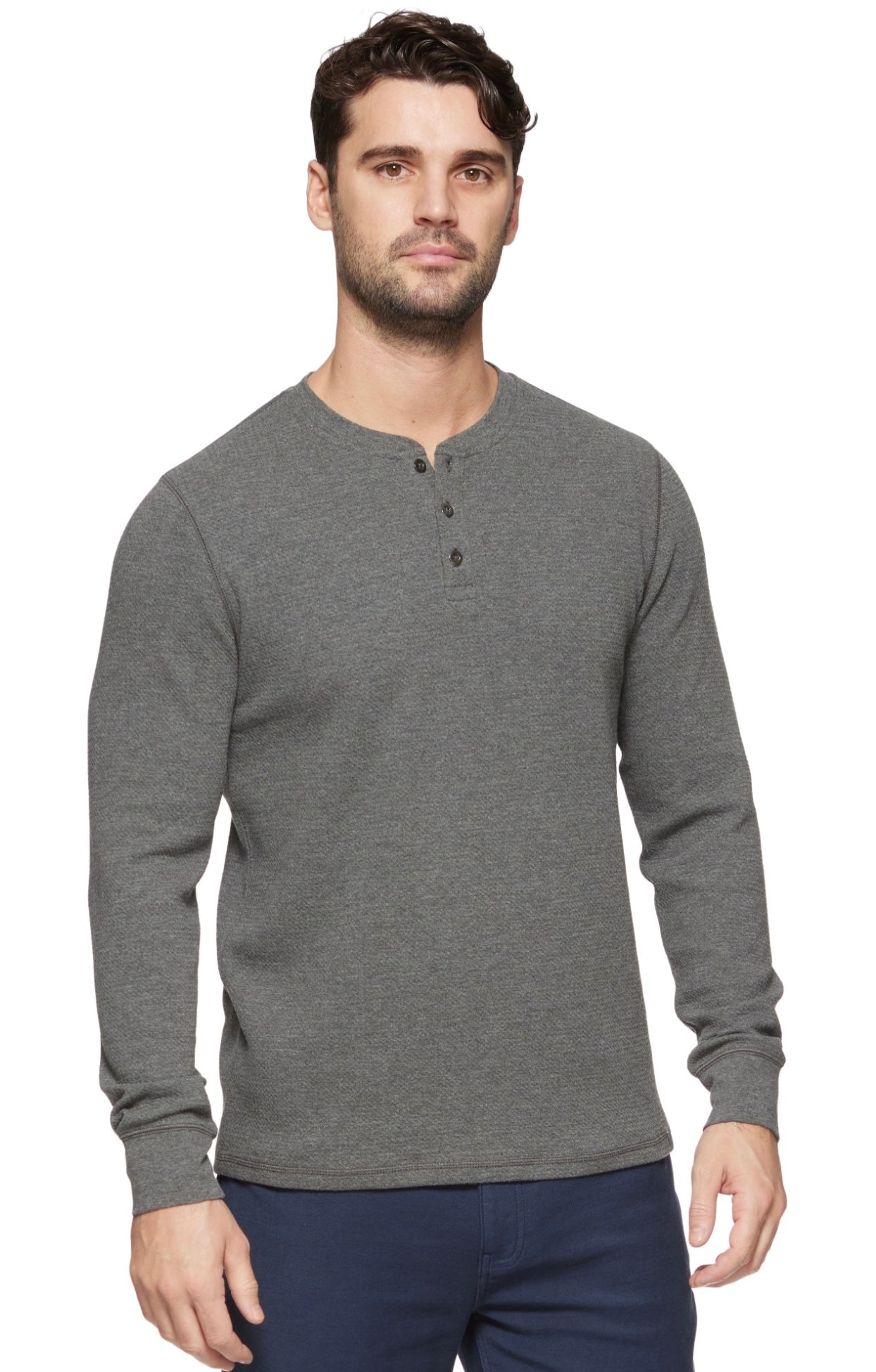 Hanover Long Sleeve Performance Henley