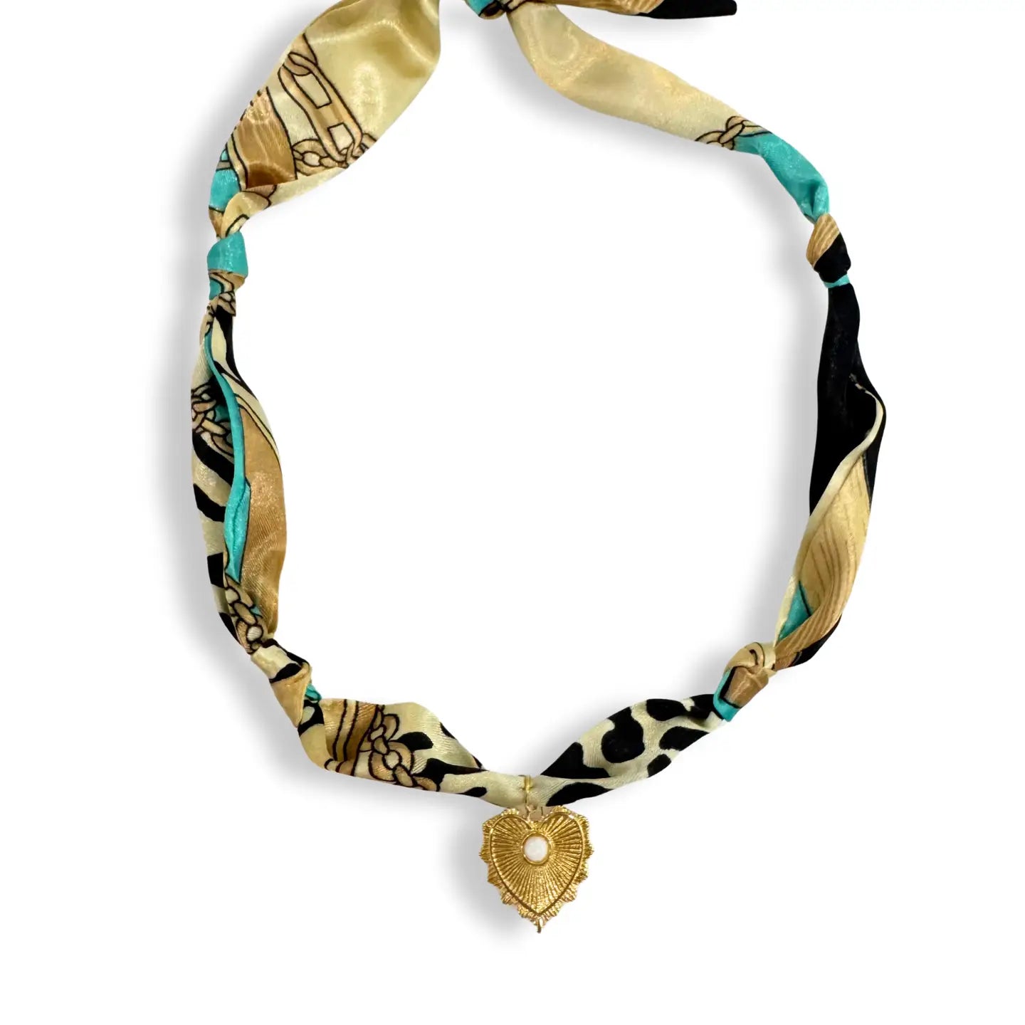Scarf Bandana Charm Necklaces