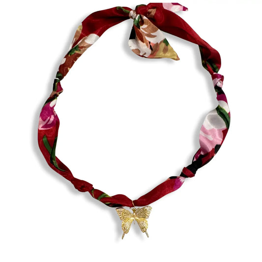 Scarf Bandana Charm Necklaces