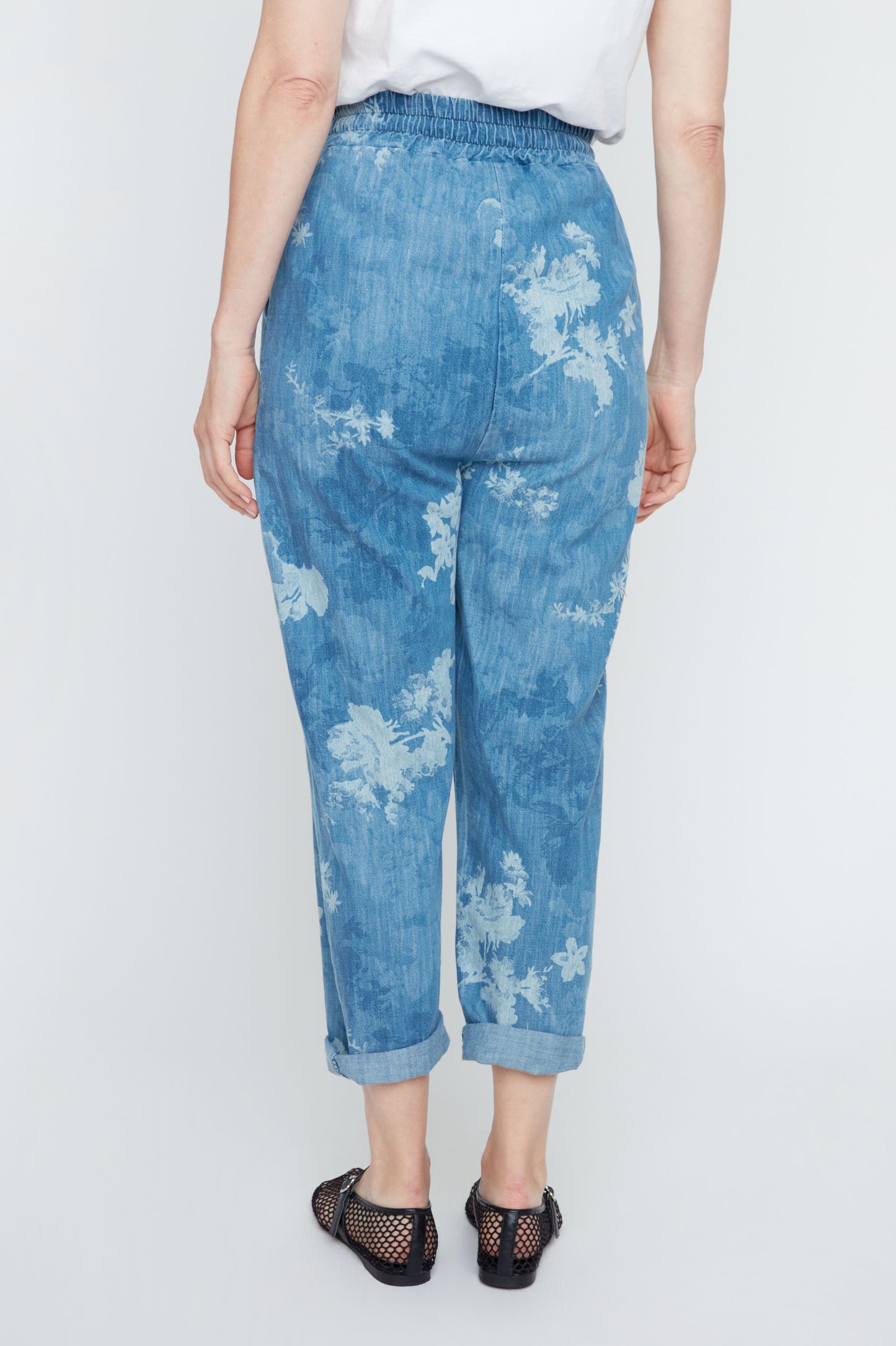 Printed Denim Jean