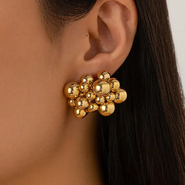 Geometric Drop Earrings