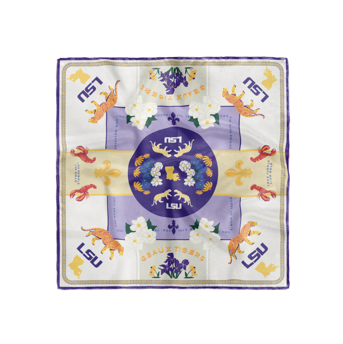 Saturday Silk Gameday Scarf