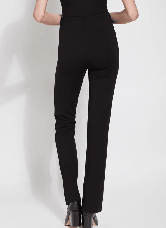 Elysse Wide Leg Pintuck Ponte Pant