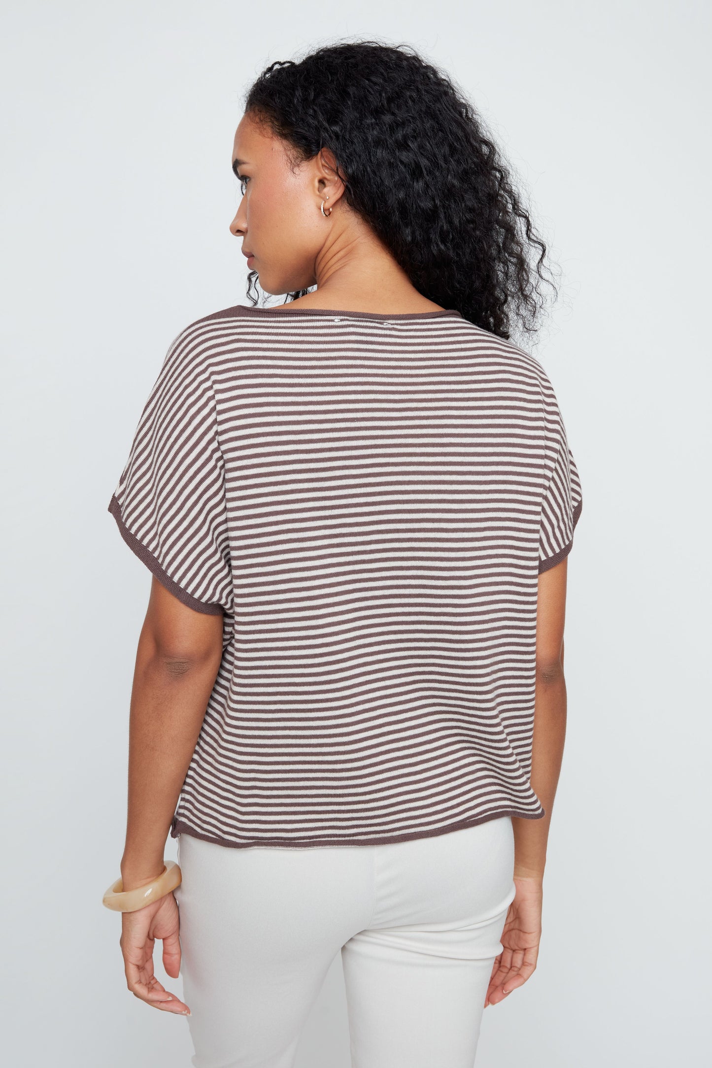 Boxy Stripe Top