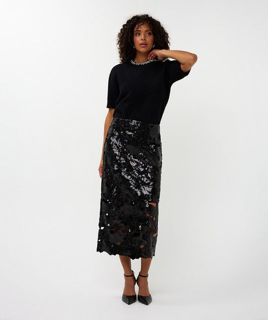 Sequin Skirt