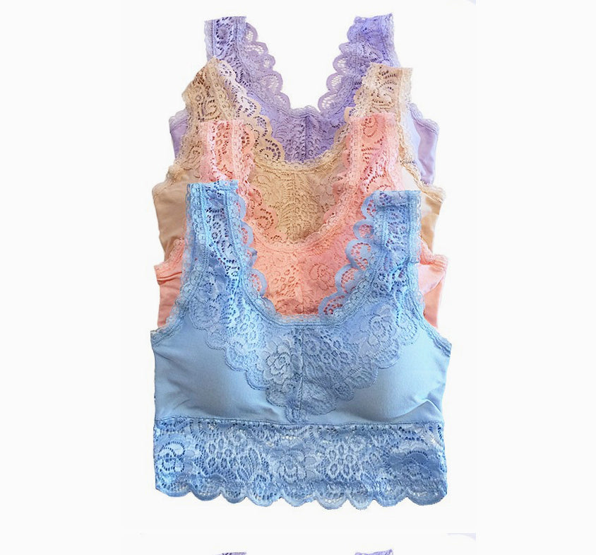 Padded Lace Bralette