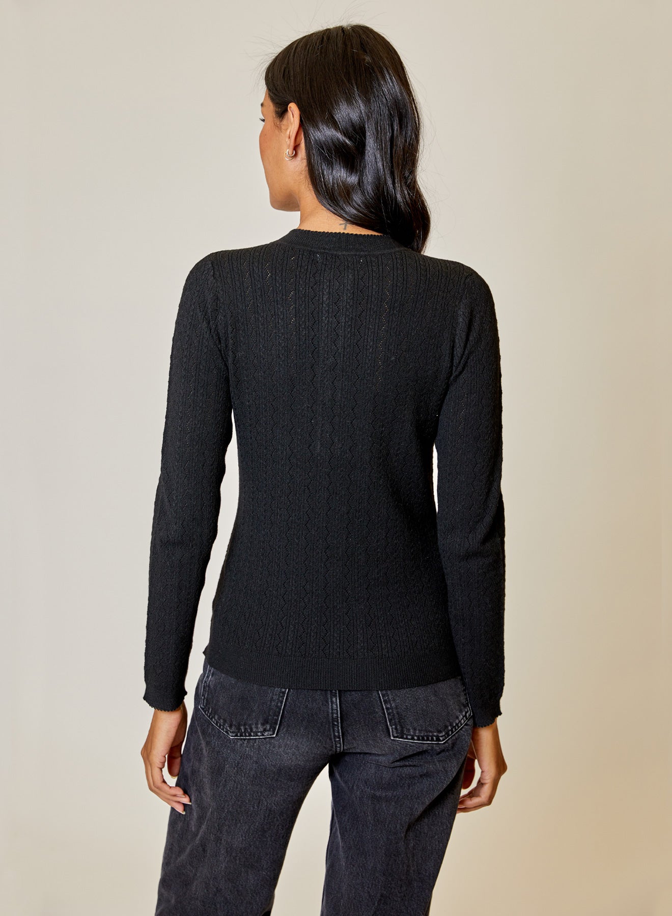 Long Sleeve Henley Sweater
