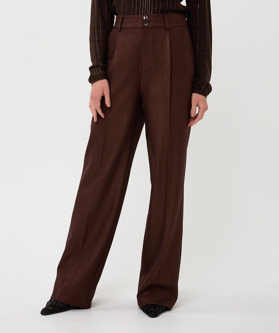 Shiny Twill Trouser
