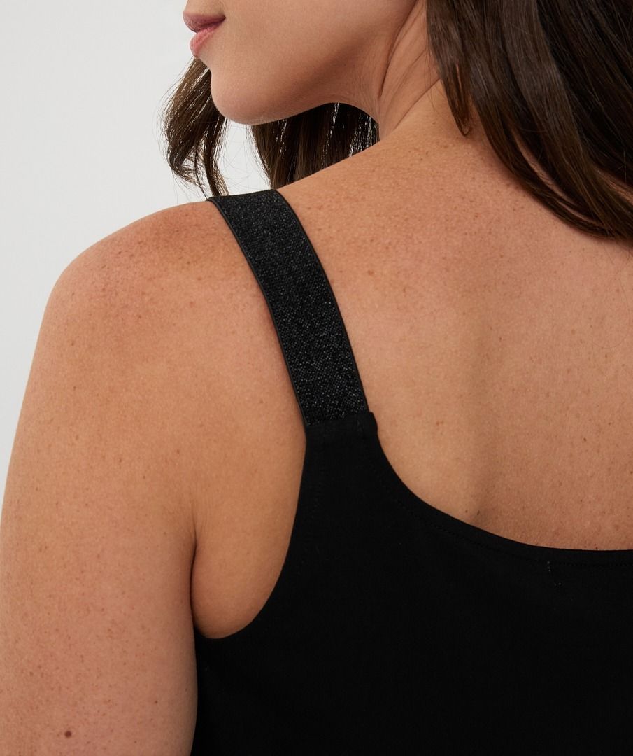 Lurex Strap Singlet Tank