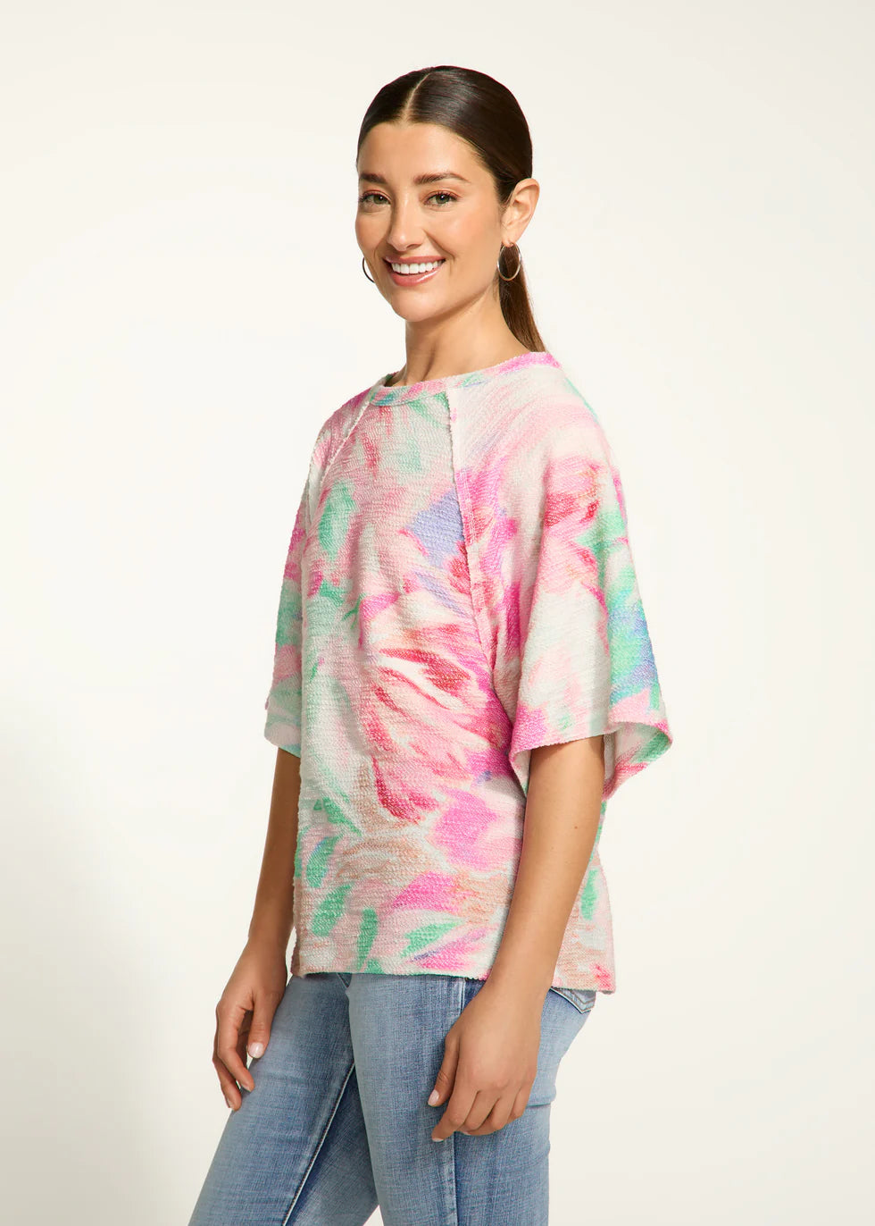 3/4 Sleeve Knit Top