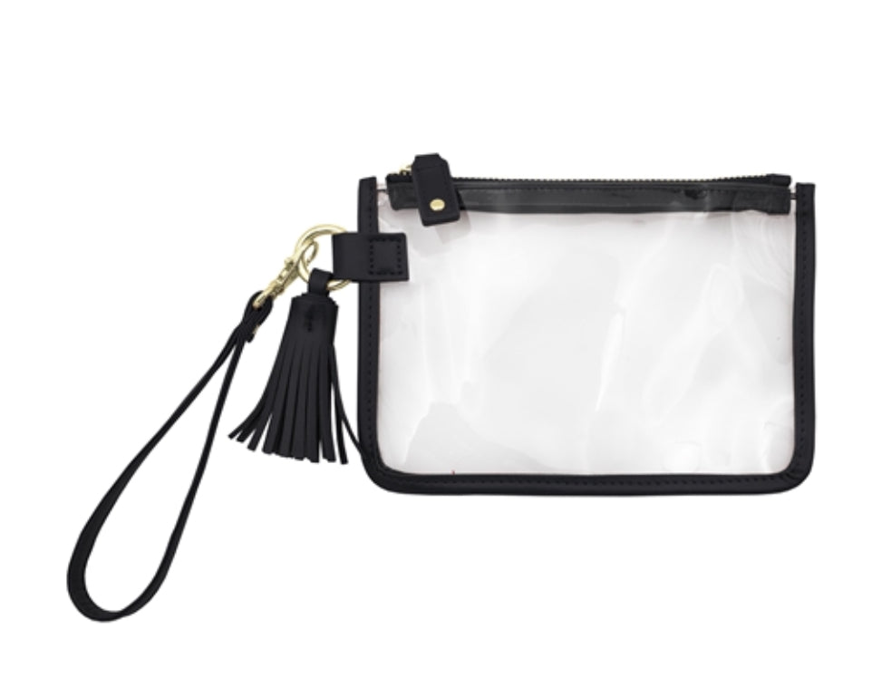 Clear Wristlet