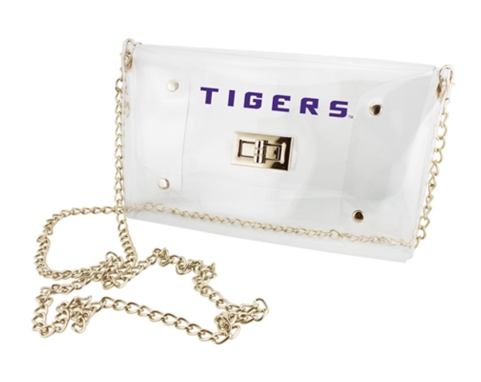 LSU Envelope Crossbody