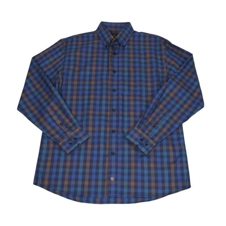 Long Sleeve Twill Check Shirt