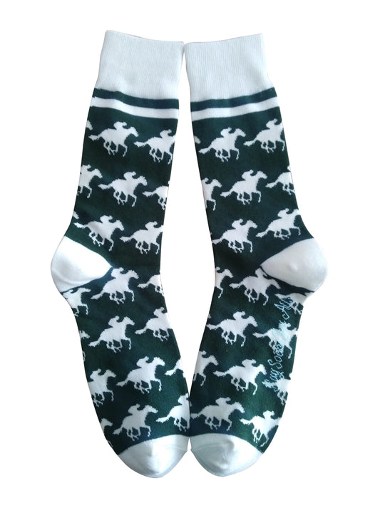 Derby Horses Sock