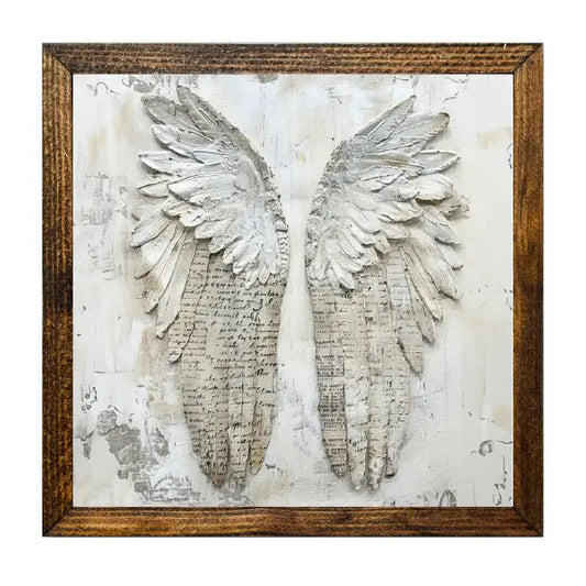 Timberland Frame "Bless Your Heart" Series Paintings
