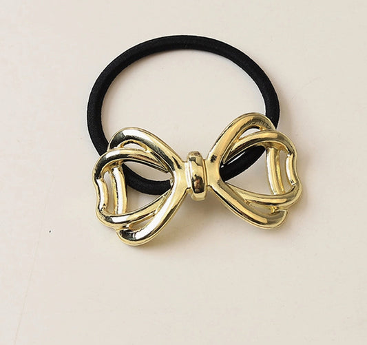 Design Hollow Bow Hair Scrunchies