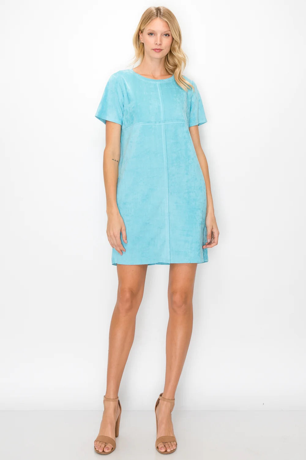 Audrey Crew Neck Dress No Pockets