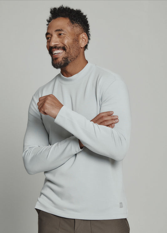 Rev Modal Mock Neck Top