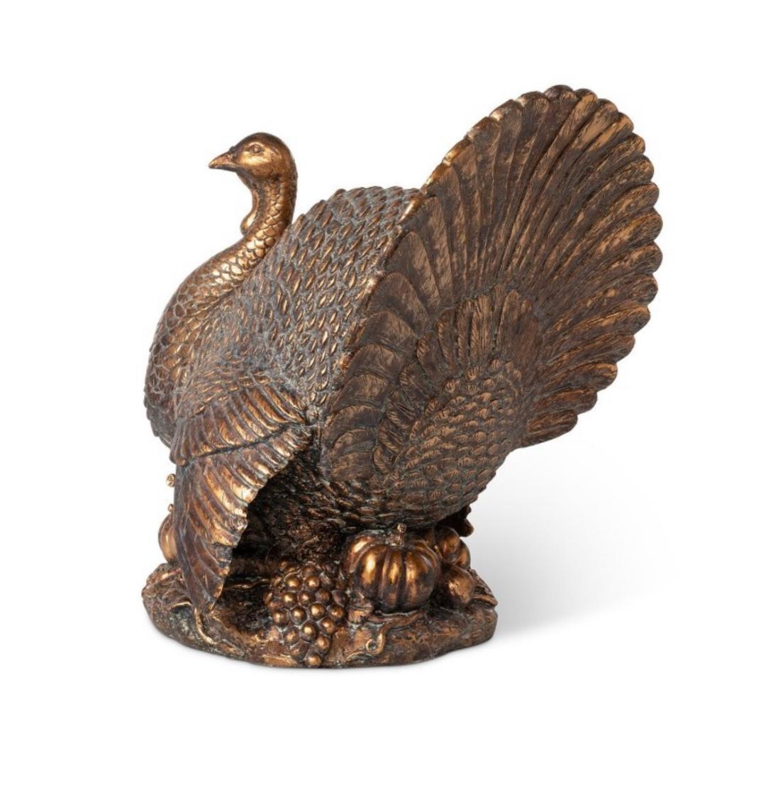 Park Hill Bronze Theo Turkey Centerpiece