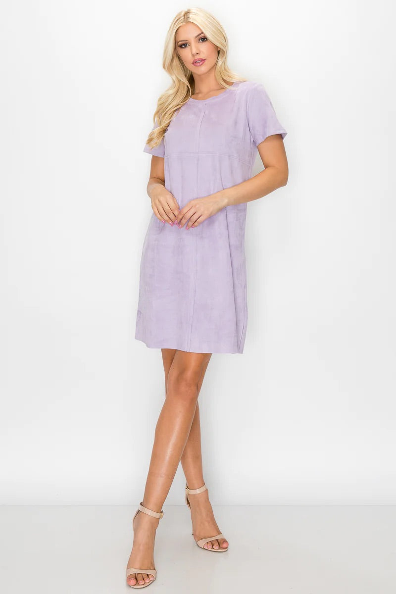 Audrey Crew Neck Dress No Pockets