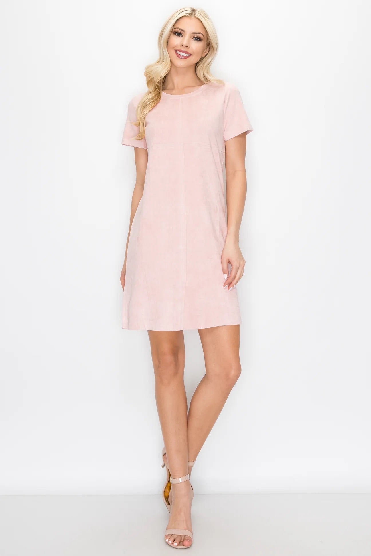 Audrey Crew Neck Dress No Pockets