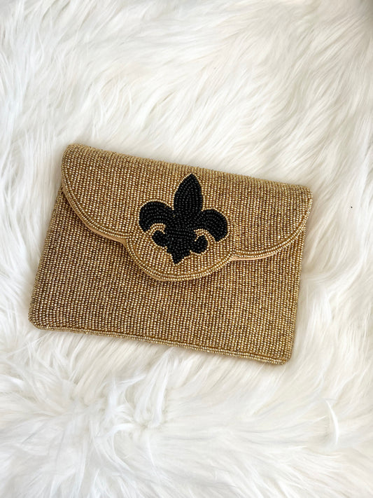 Mini Beaded Clutch