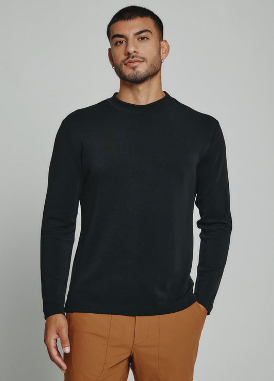 Rev Modal Mock Neck Top